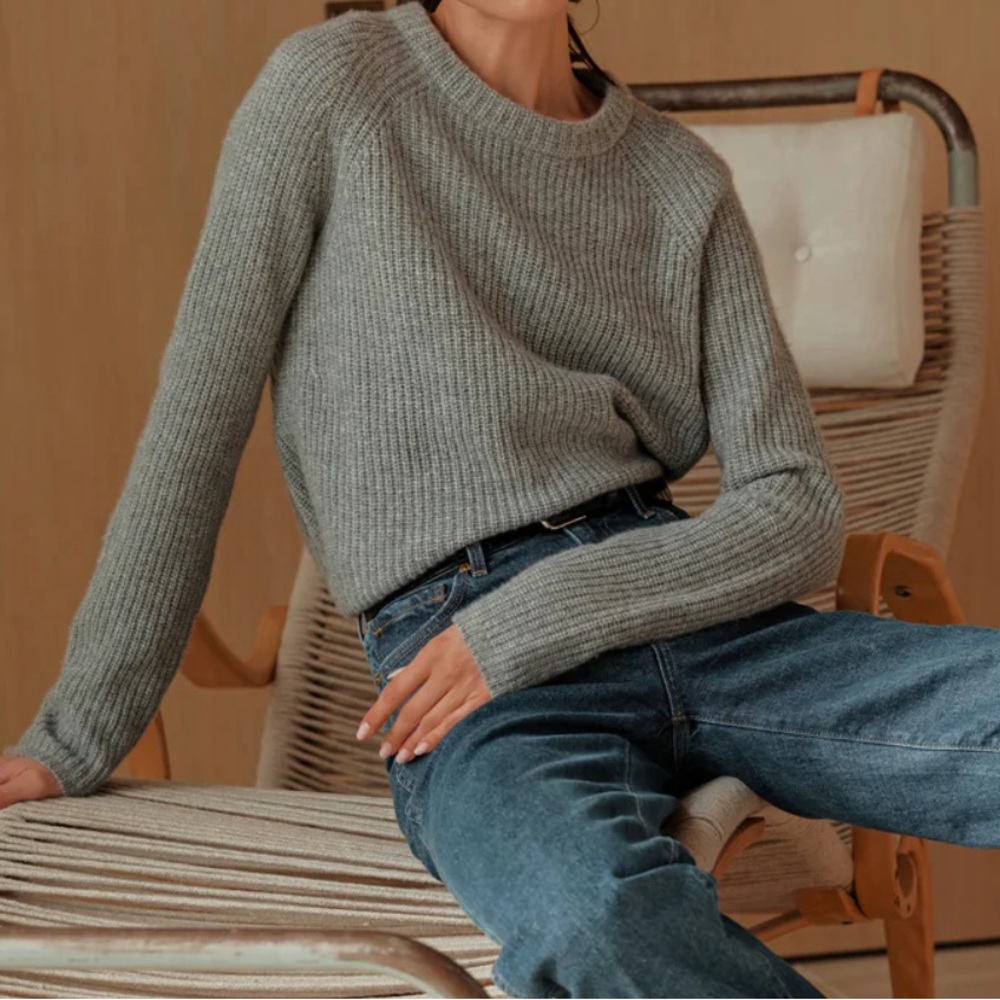 JENNI KAYNE
Cashmere Fisherman Sweater